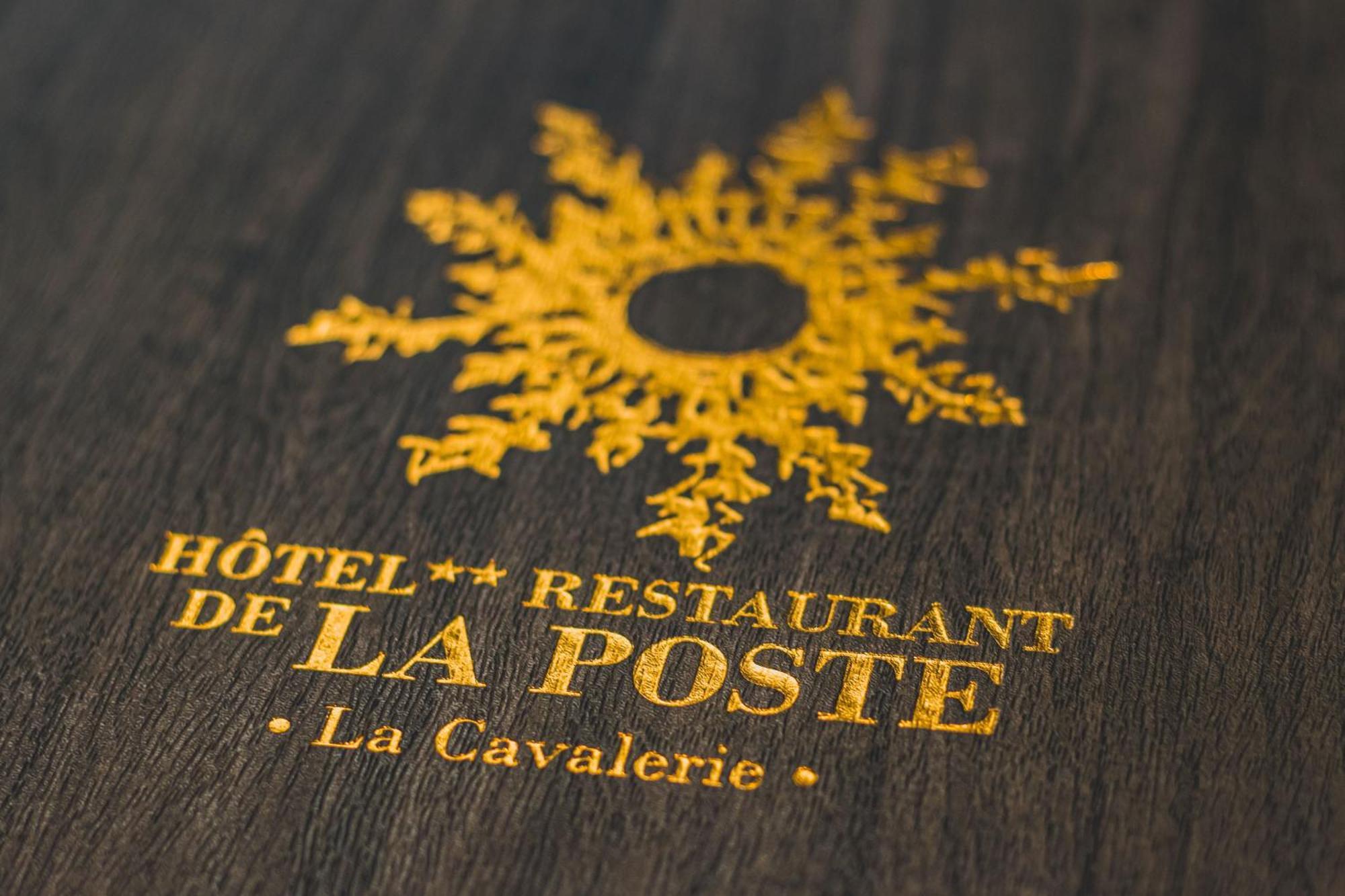 Hotel De La Poste La Cavalerie Bagian luar foto